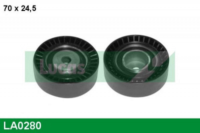 LUCAS ENGINE DRIVE la0280 -  Паразитный / ведущий ролик, поликлиновой ремень